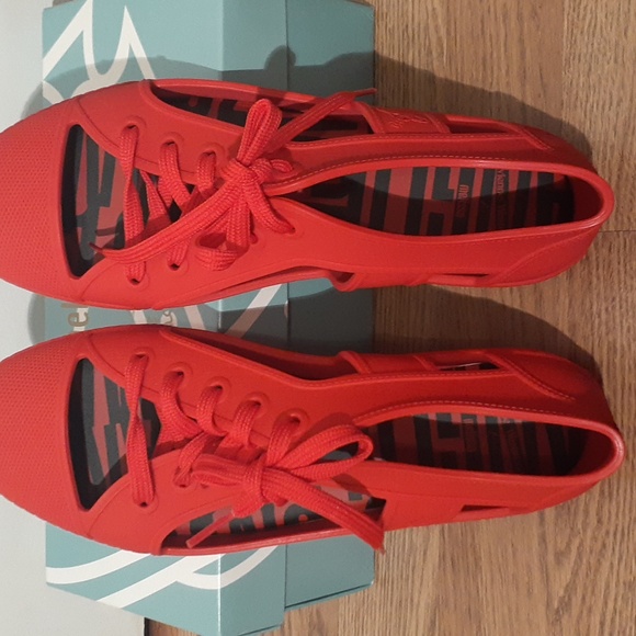 Red Anglomania sneakers - Picture 4 of 6